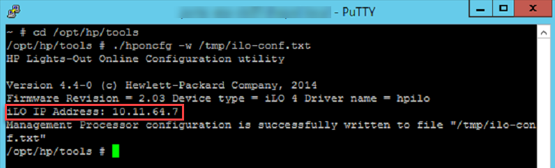 Find HPE ILO IP Address From VSphere ESXi Host Virtual mvp